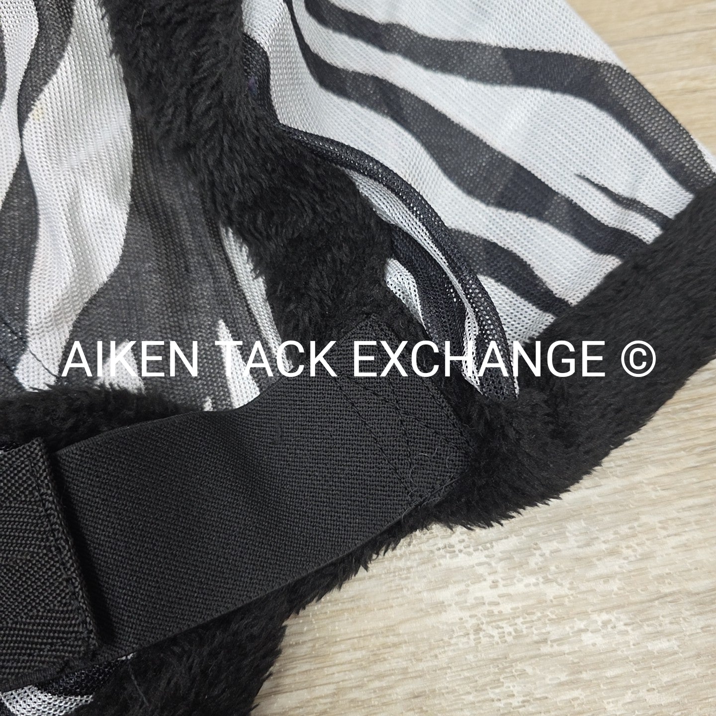 Tough 1 Zebra Mesh Fly Mask, Size Full