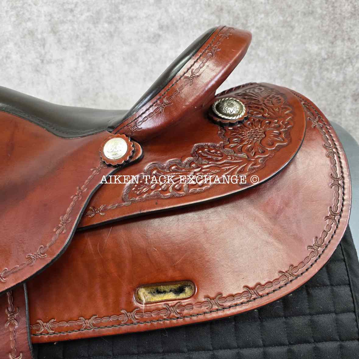 Big Horn 1681 Haflinger Western Saddle, 16" Seat, Wide Plus Tree