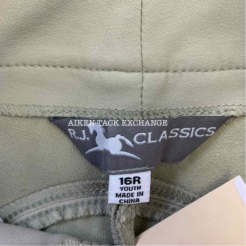 RJ Classics Collette Knee Patch Jodhpur, Size 16 R