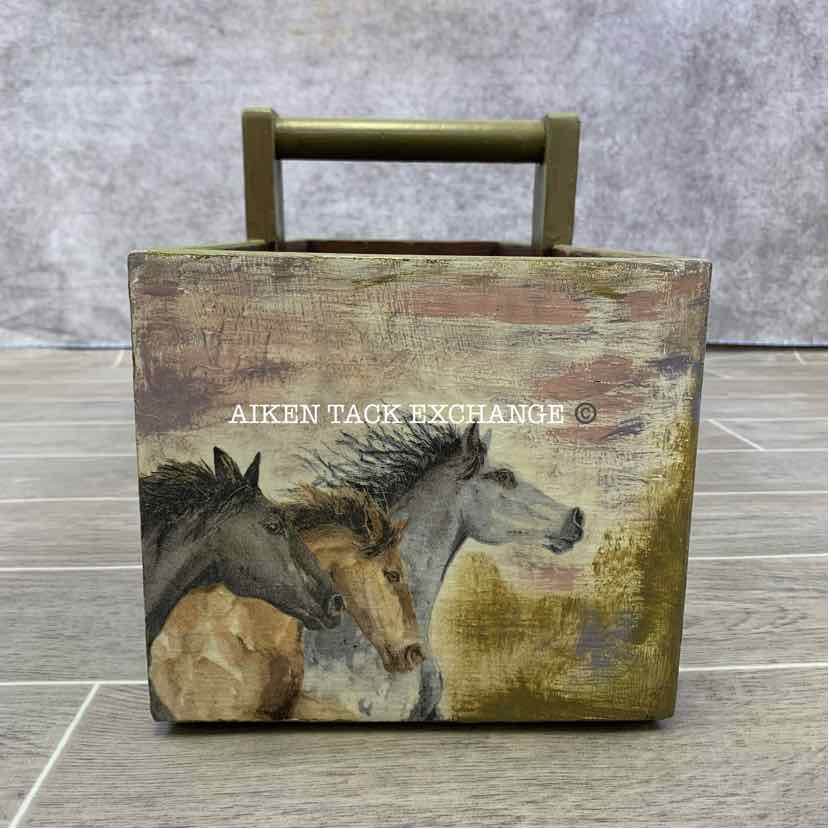 Handpainted Grooming Box/Tote