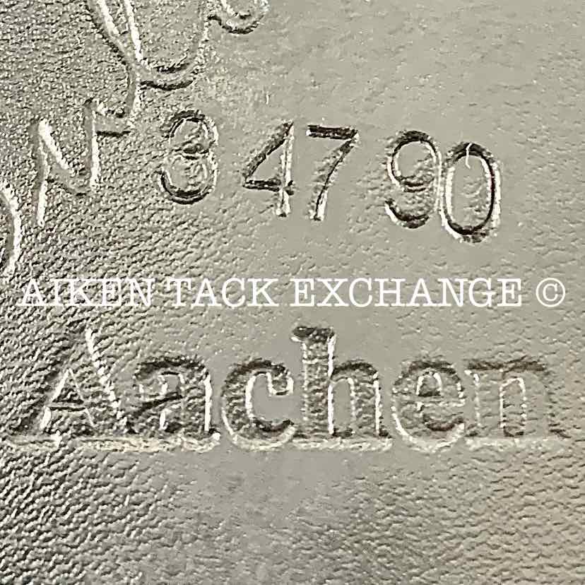 **SOLD** Marcel Toulouse Aachen Dressage Saddle, 17" Seat, Wide Tree, Wool Flocked Panels