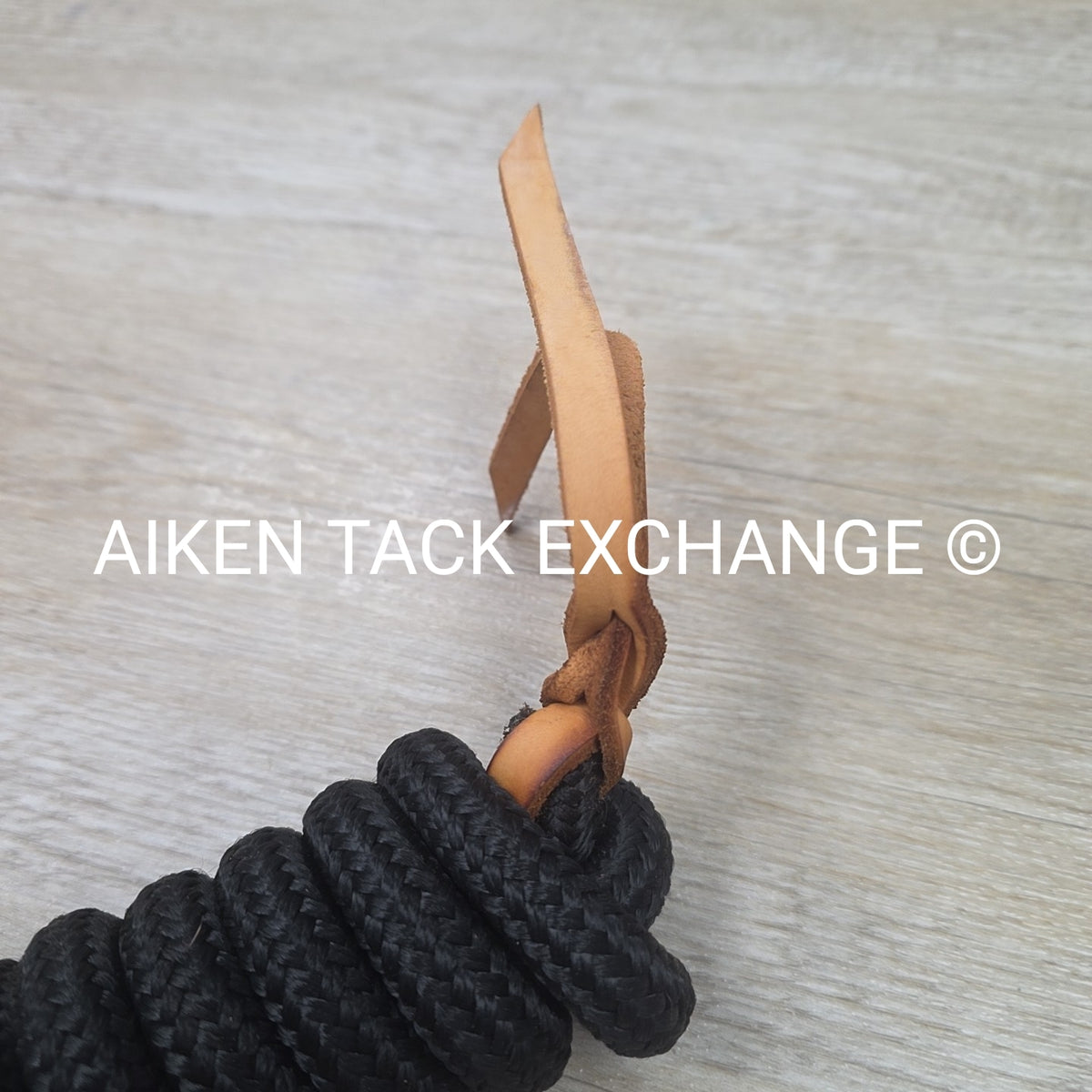 Training Lead Rope with Leather Popper