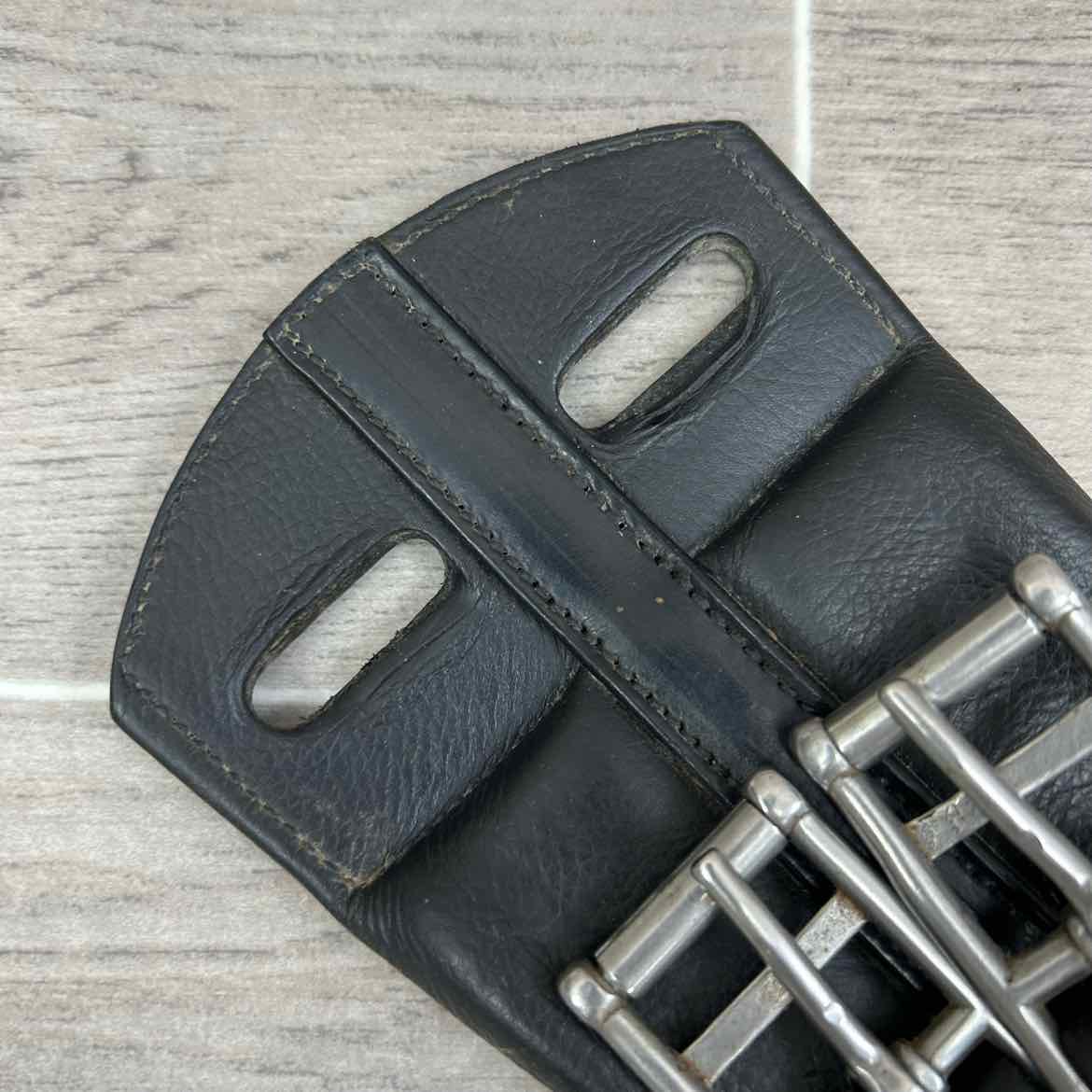 Leather Dressage Girth, Black, 28"