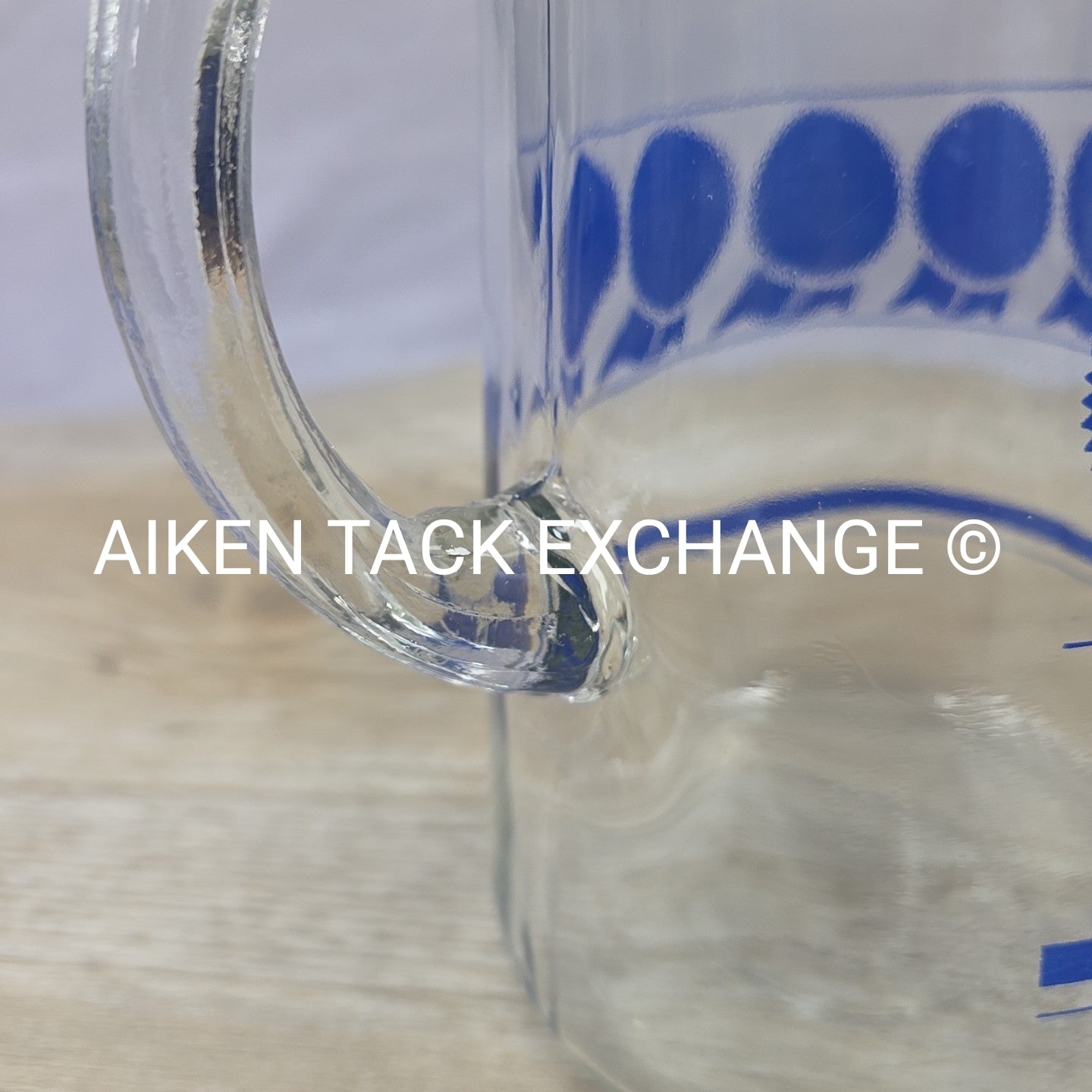 TUCO Vintage Blue Ribbon Pitcher