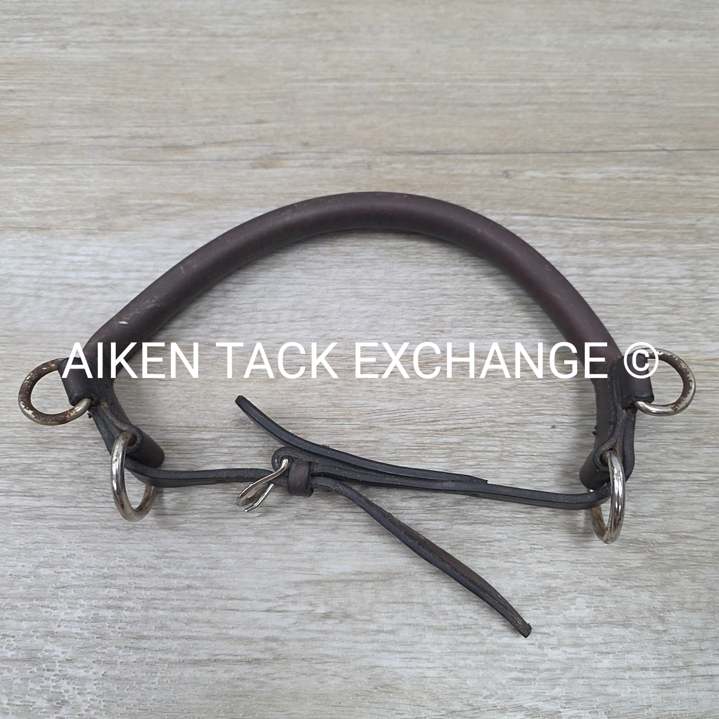 BARGAIN BUNDLE: 2 Plain Raised Nosebands, Size Full, Tory Leather Bitless Noseba
