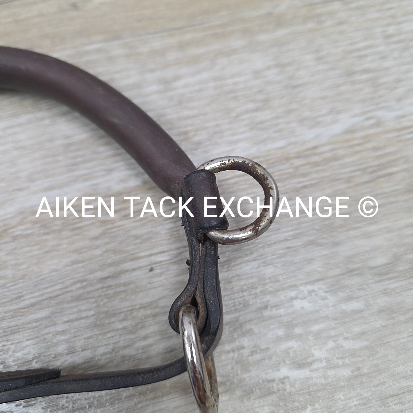 BARGAIN BUNDLE: 2 Plain Raised Nosebands, Size Full, Tory Leather Bitless Noseba