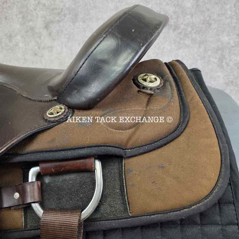 Big Horn 288 Cushion Flex Western Saddle, 16" Seat, Wide Flex Tree - Full QH Bars