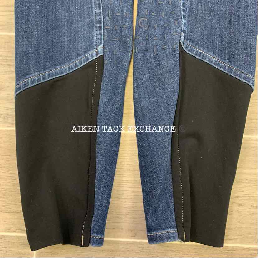 Cavallo Silicone Grip Full Seat Denim Breeches, Size 26