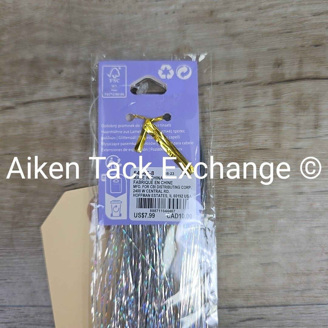Claire's Faux Hair Tinsel Extension