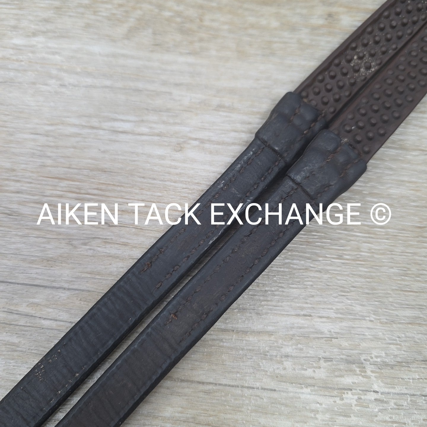 Nunn Finer Super Soft Grip Rubber Reins, Brown, 60"