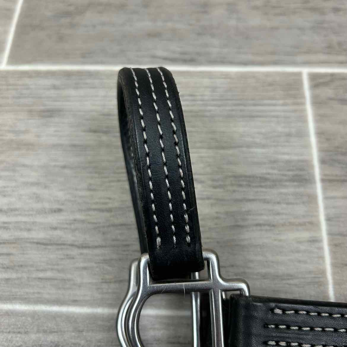 Green Hill Collection Leather Halter with Matching Lead, Size Foal / Mini