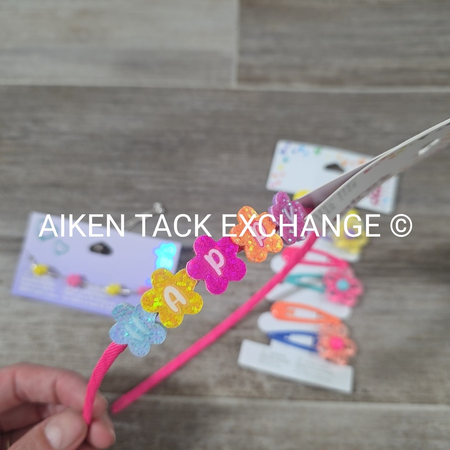 Claire's Hair Bundle - 1 Headband, 6 Hair Clips, 1 Bracelet