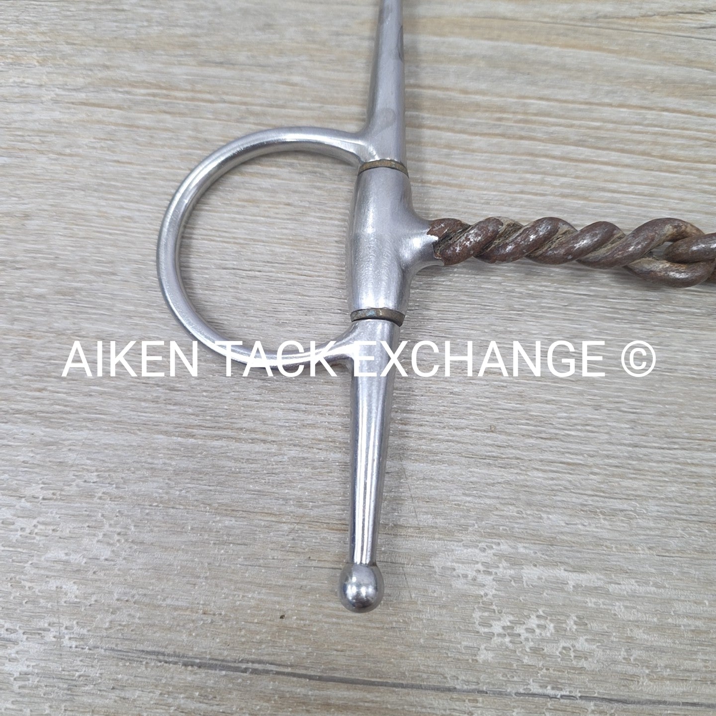 Reinsman 2201 Single Joint Copper Twisted Wire Full Cheek Bit 5"
