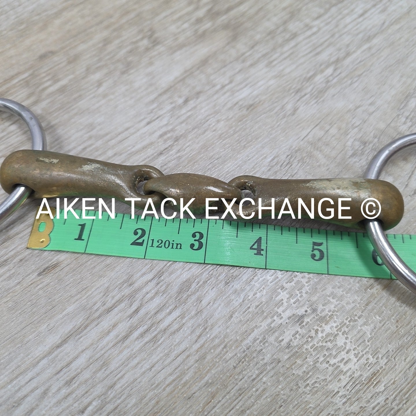 Herm Sprenger KK Aurigan Double Joint Loose Ring Bit 5.5"