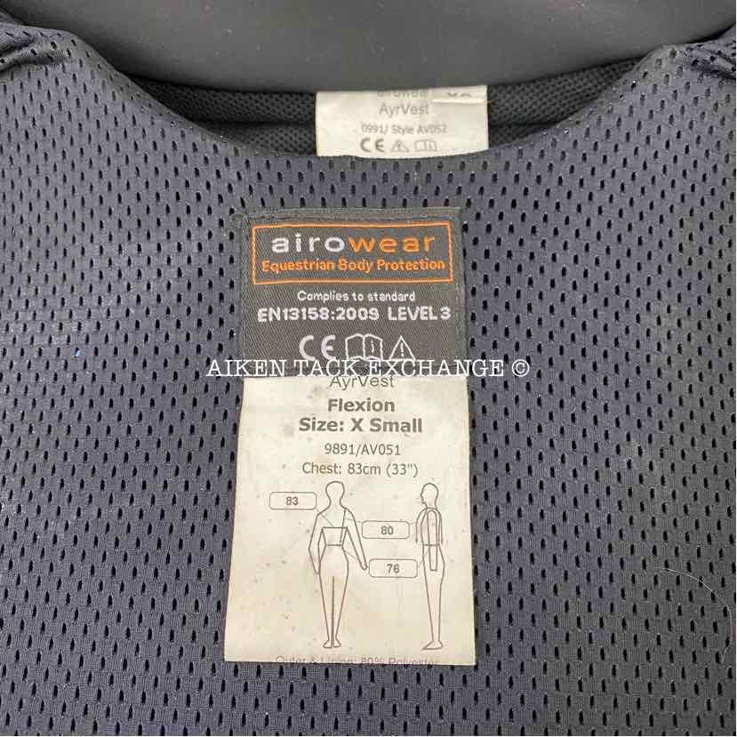Airowear by Charles Owen Ayrvest with Flexion Foam, Black, Adult Extra Small