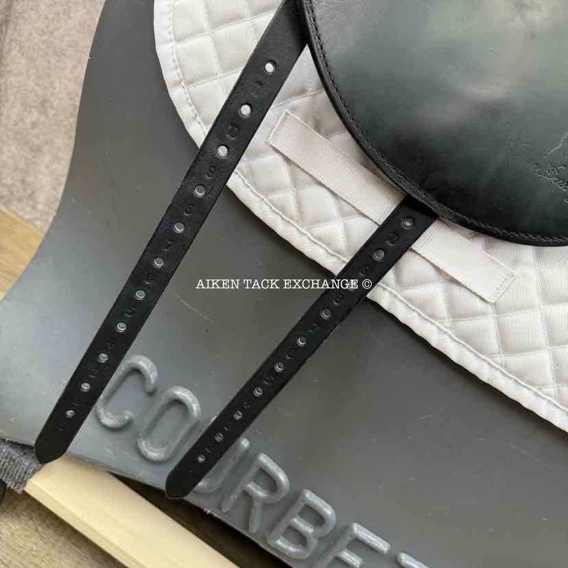 2009 Prestige Grand Dressage Saddle, 17" Seat, 33 Tree - Medium, Wool Flocked Panels