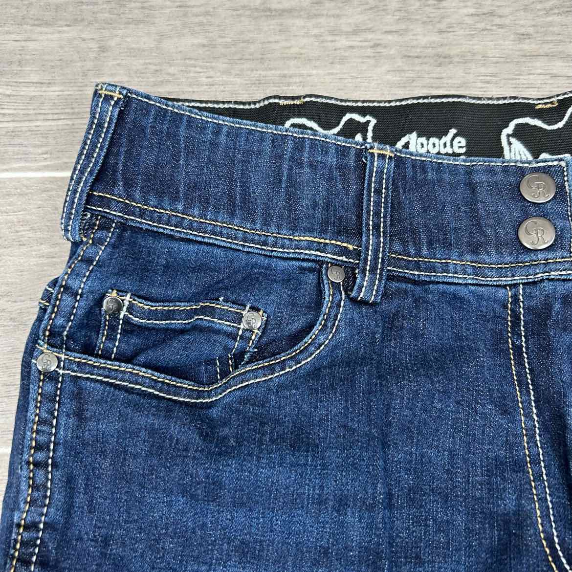 Goode Rider Denim Full Seat Breeches, Size 34