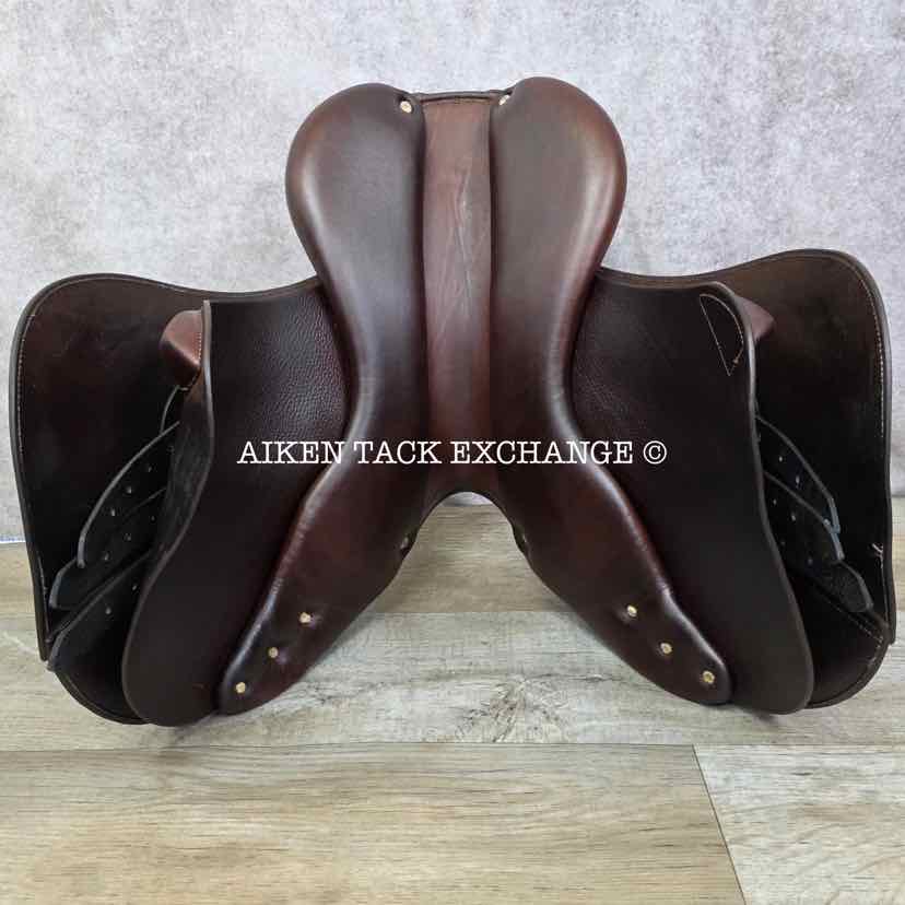 **SOLD** 2008 Antares Contact Jump Saddle, 17" Seat, 2N Flap, Medium Wide Tree, Foam Panes