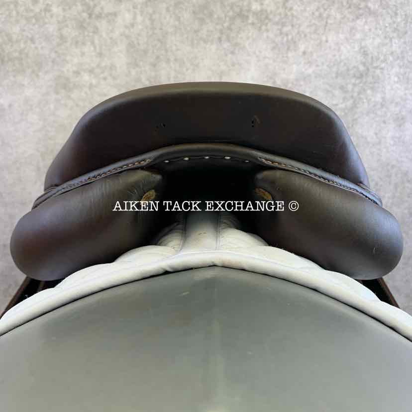 **SOLD** 2020 Antares Contact Jump Saddle, 17" Seat, 1A Flap, Medium Tree, Foam Panels, Full Buffalo Leather
