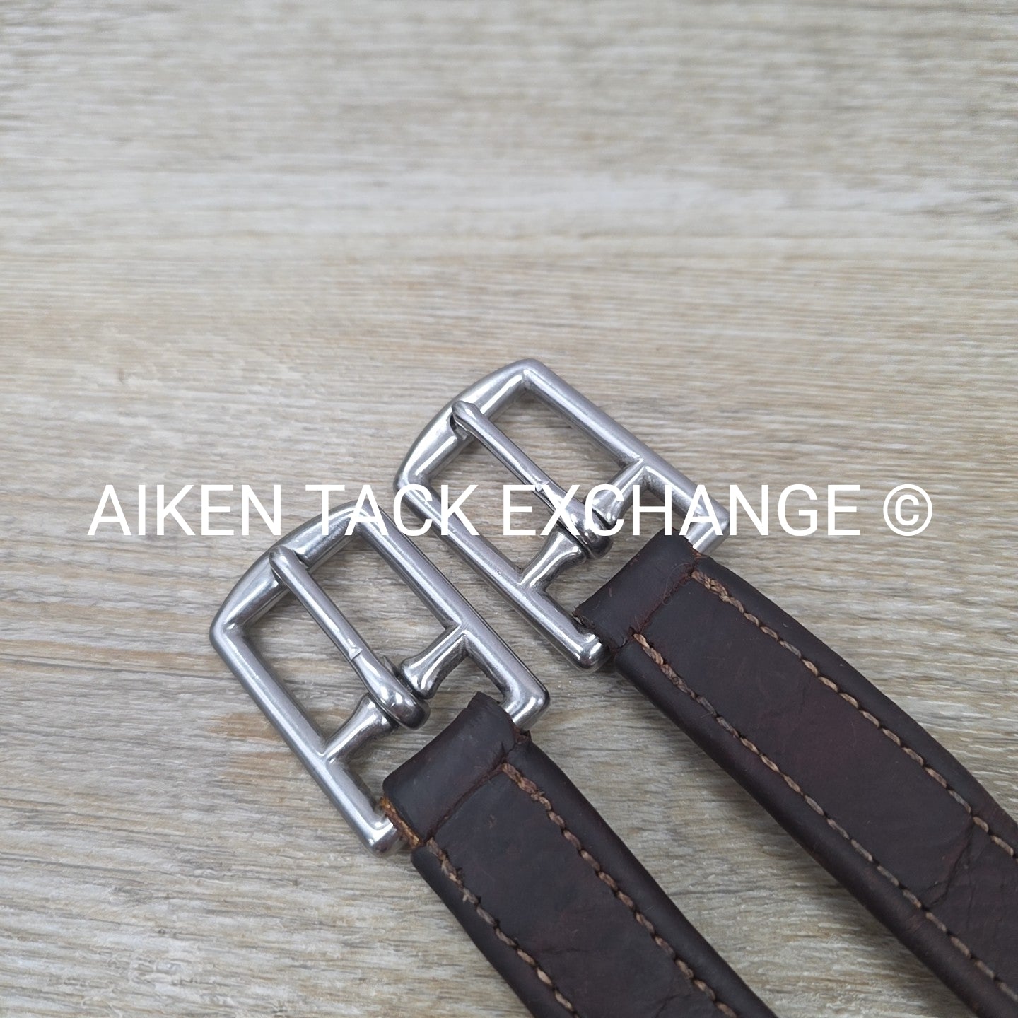 Devoucoux Stirrup Leathers, Brown, 46"