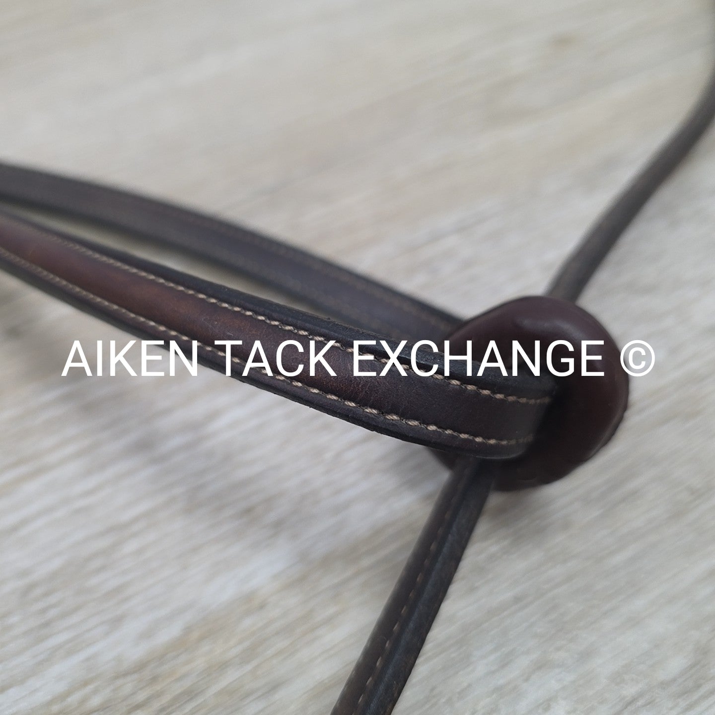 Crosby Plain Raised Standing Martingale, Brown, Size Full