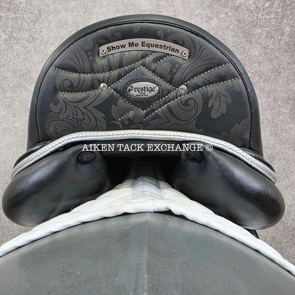 2021 Prestige Philosophy K CPS Monoflap Dressage Saddle, 18" Seat, 34 Tree - MW, Wool Flocked Panels