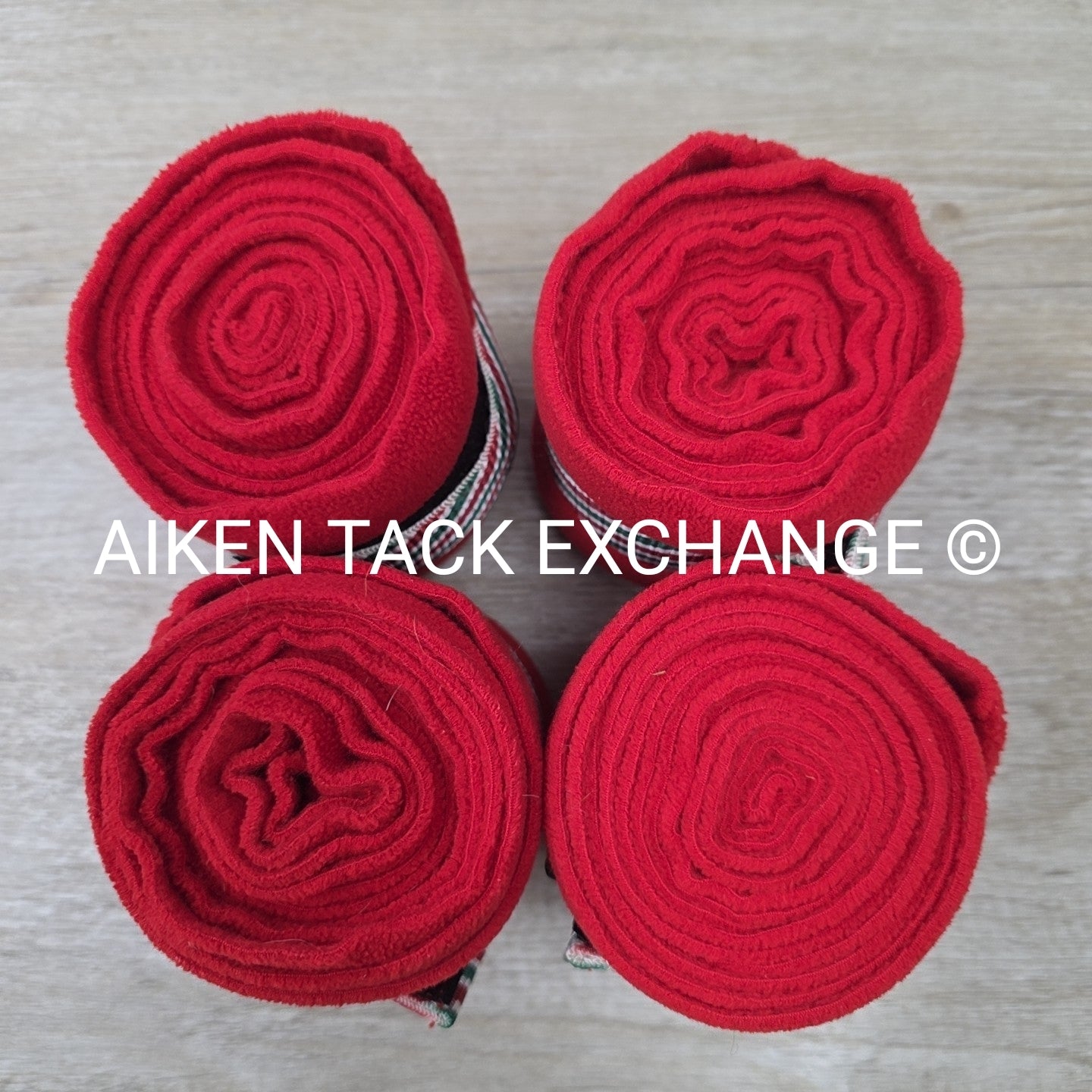 Dover Saddlery Candy Cane Polo Wraps, Set of 4