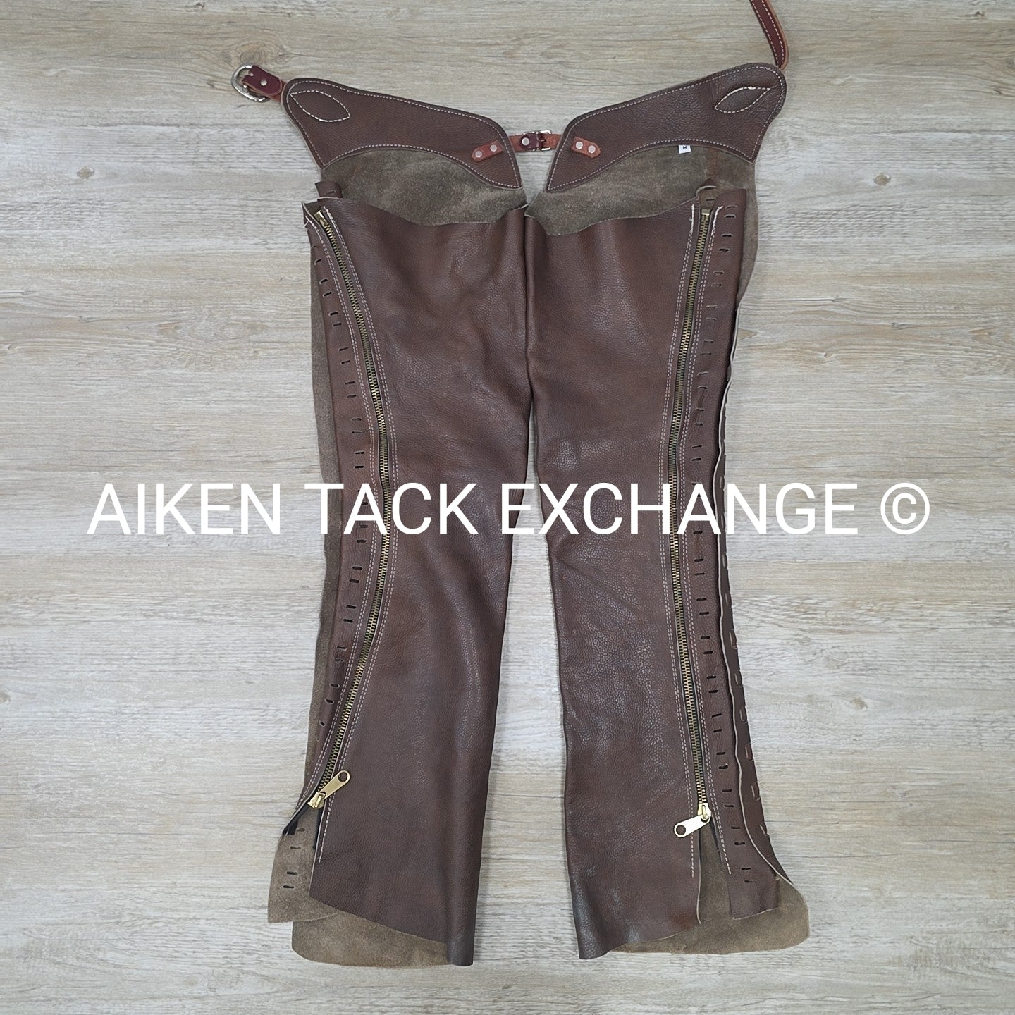 Saddle Barn Top Hand Shotgun Full Chaps, Size Medium