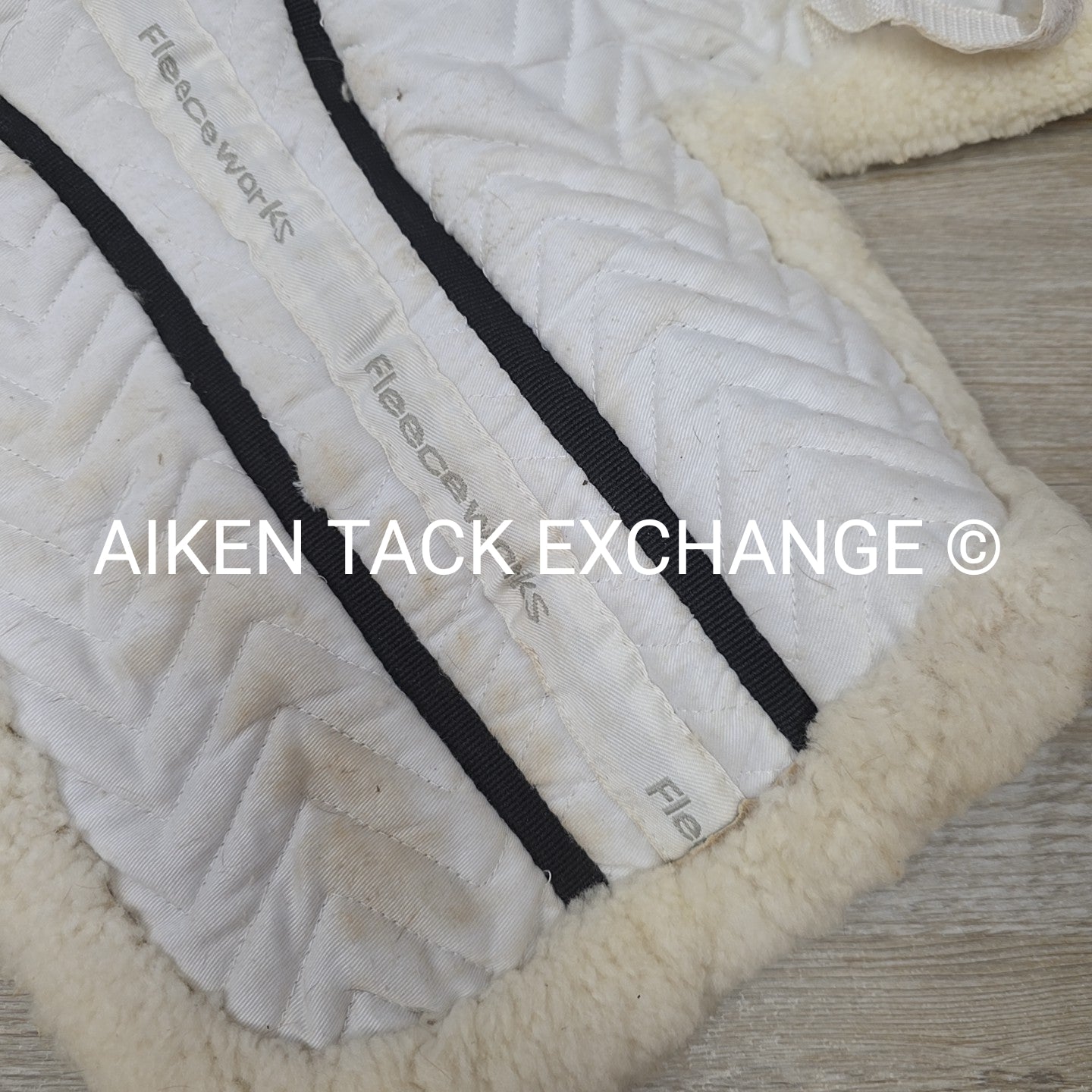 BARGAIN BUNDLE: 2 Fleeceworks FXK Sheepskin Close Contact Saddle Pads