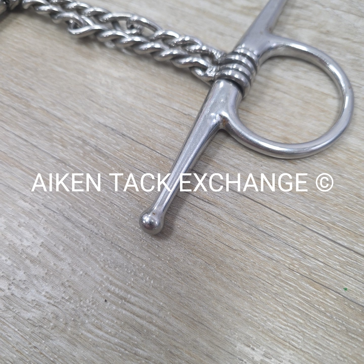 Full Cheek Double Twisted Wire Bit 5"