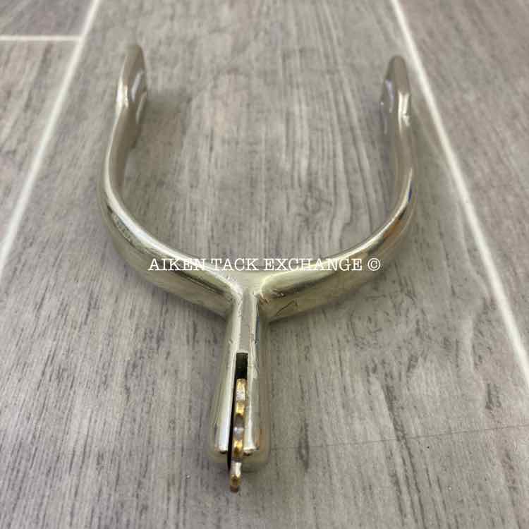 Herm Sprenger Men's German Silver Rowel Spurs