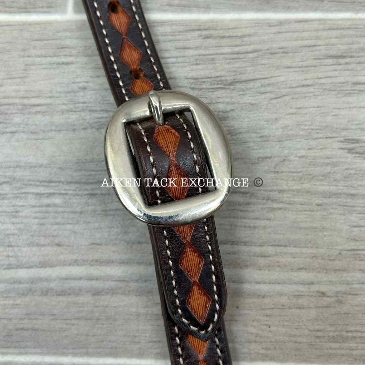 One Ear Western Headstall with Bling