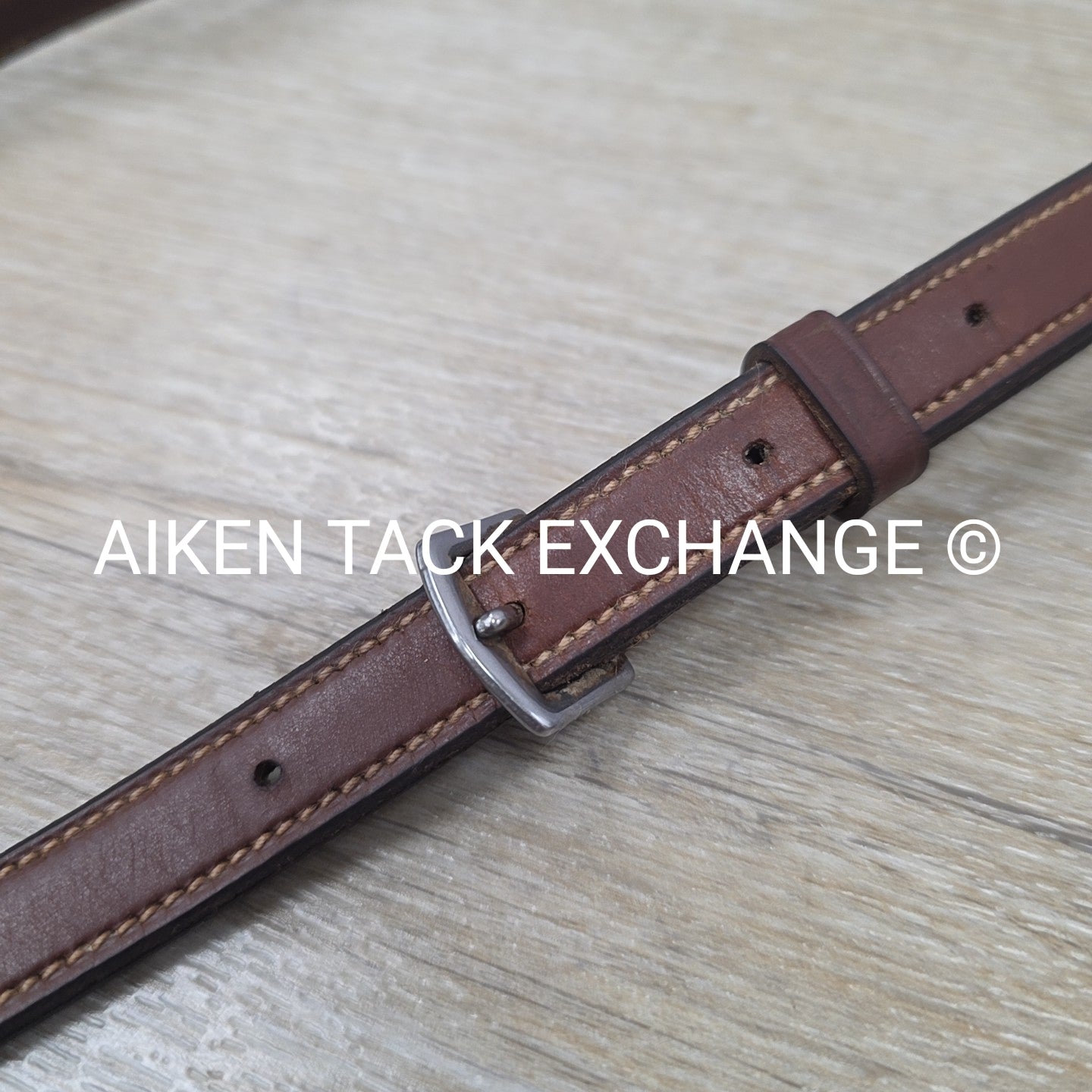 Crosby Square Raised Standing Martingale, Brown, Size Full