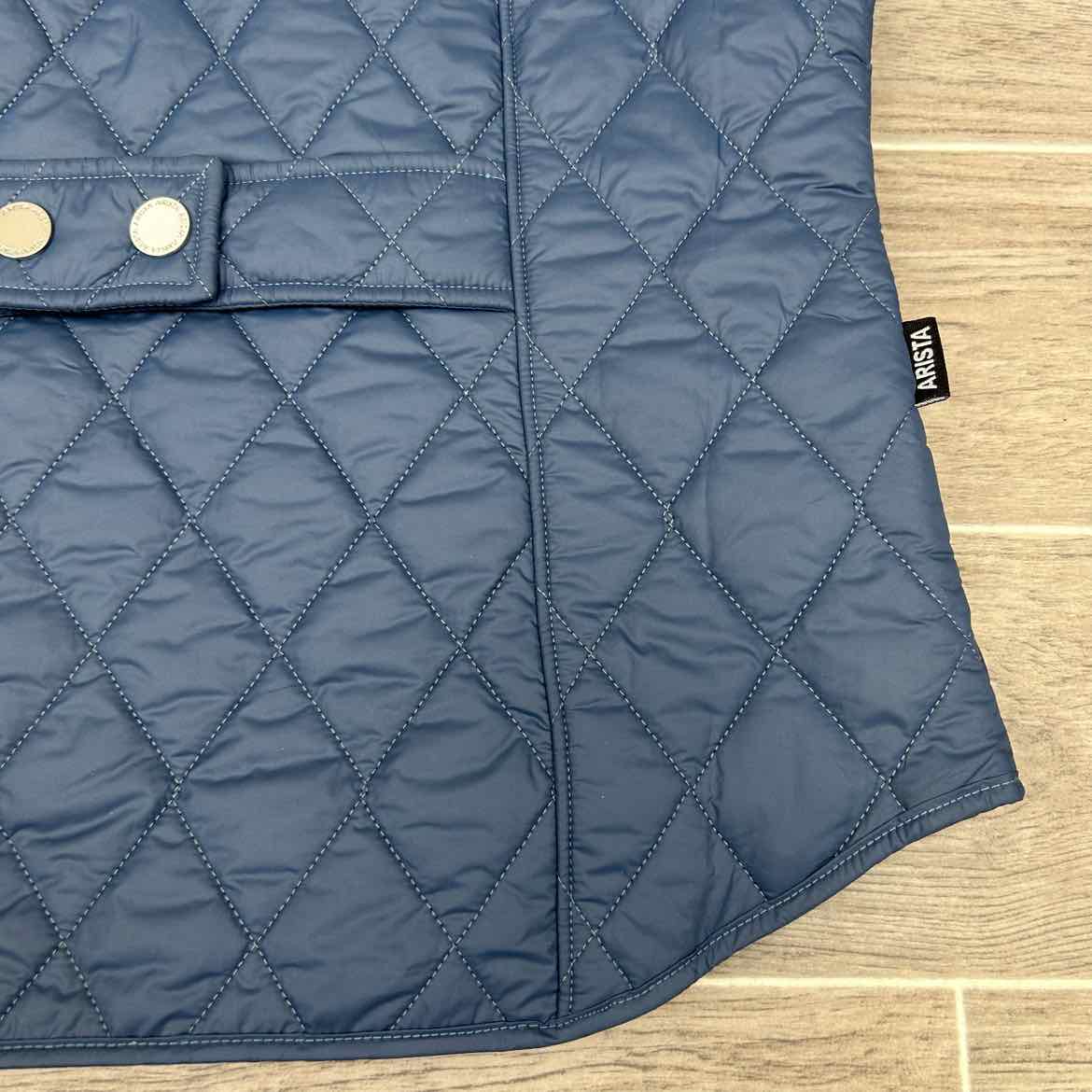Arista Quilted Vest, Bluestone, Size Large