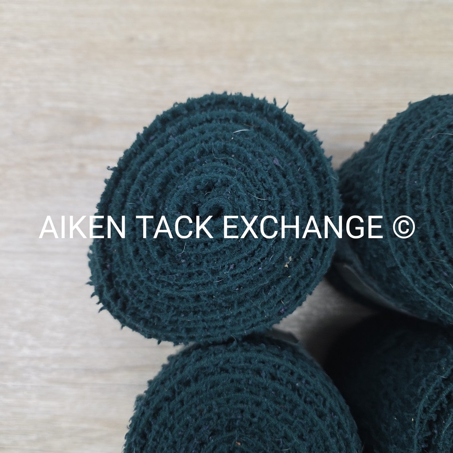 BARGAIN BUNDLE: 4 Polo Wraps, Green & 4 Knit Wraps, Red