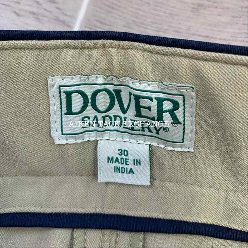 Dover Saddlery Wellesley Knee Patch Breeches, Size 30