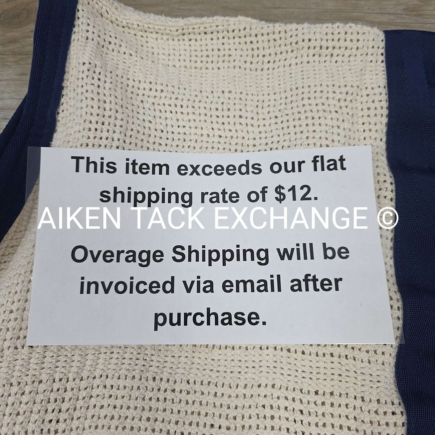Saratoga Horseworks Irish Knit Cooler, Size 84"