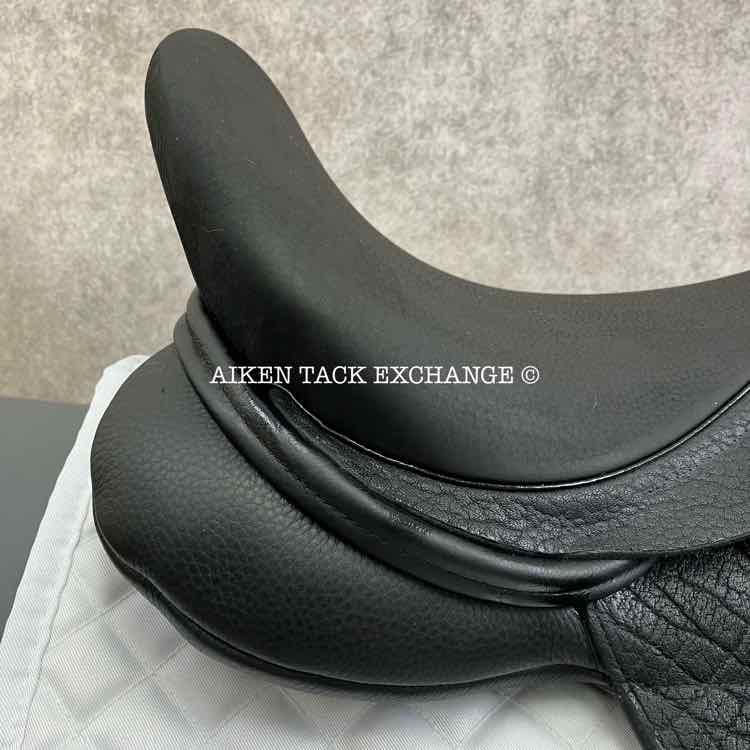 2024 Custom Saddlery Wolfgang Matrix MKII Monoflap Dressage Saddle, 17.5" Seat, Adjustable Tree, Wool Flocked Pony Panels