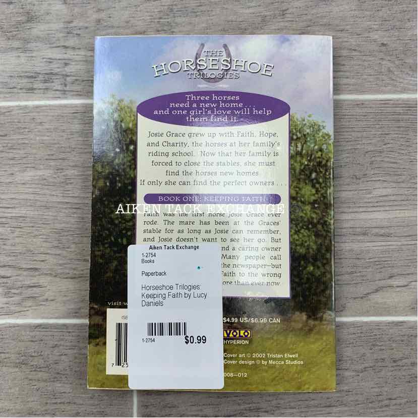 Horseshoe Trilogies: Keeping Faith by Lucy Daniels