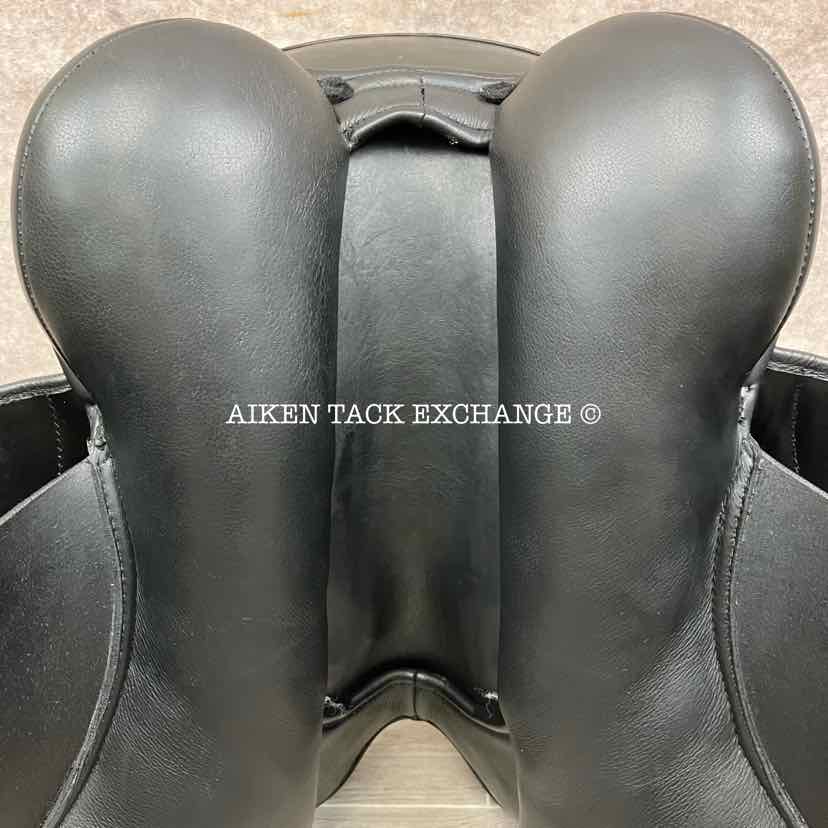 2024 Sella Soleil Passagio Dressage Saddle, 17" Seat, MW/W Tree, Wool Flocked Panels