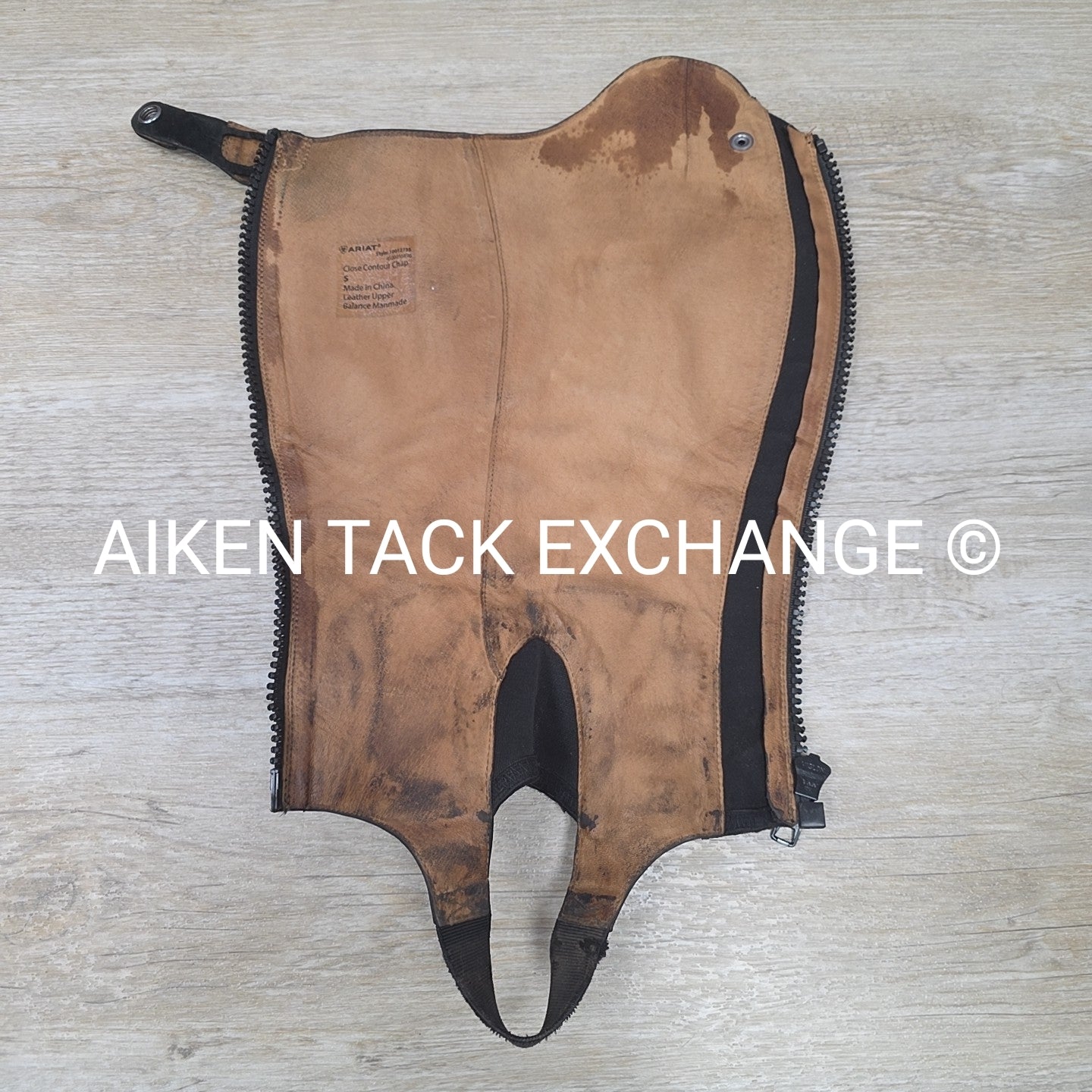 Ariat Close Contour Half Chaps, Black, Size S