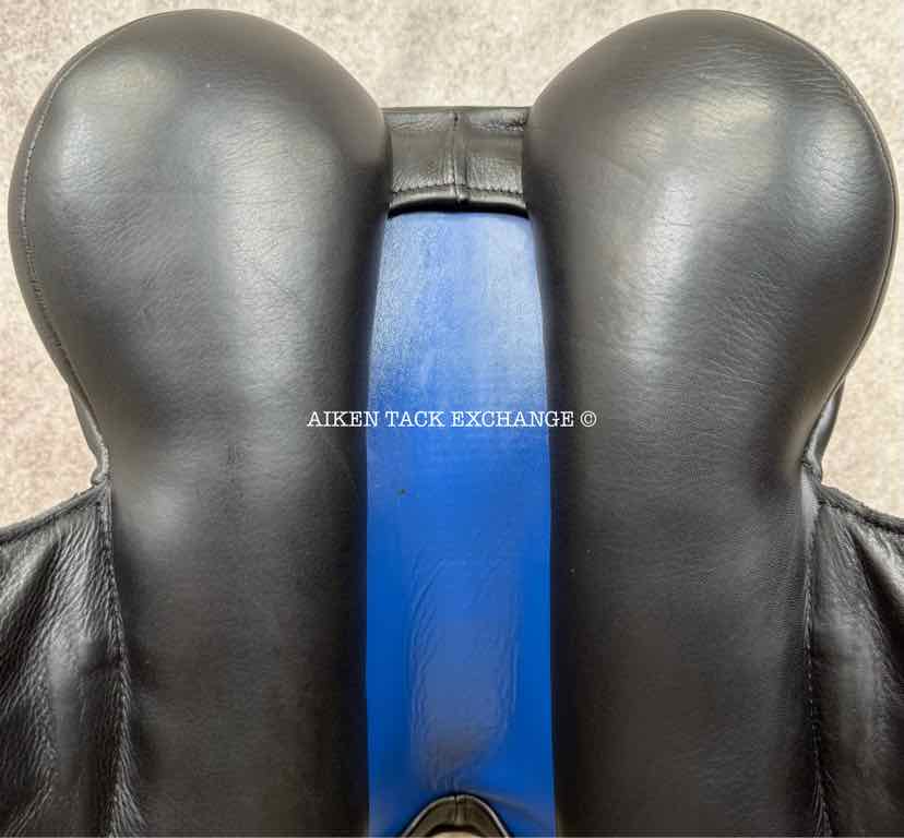 2020 Custom Saddlery Icon Star Monoflap Dressage Saddle, 17.5" Seat, Adjustable Tree, Wool Flocked Panels