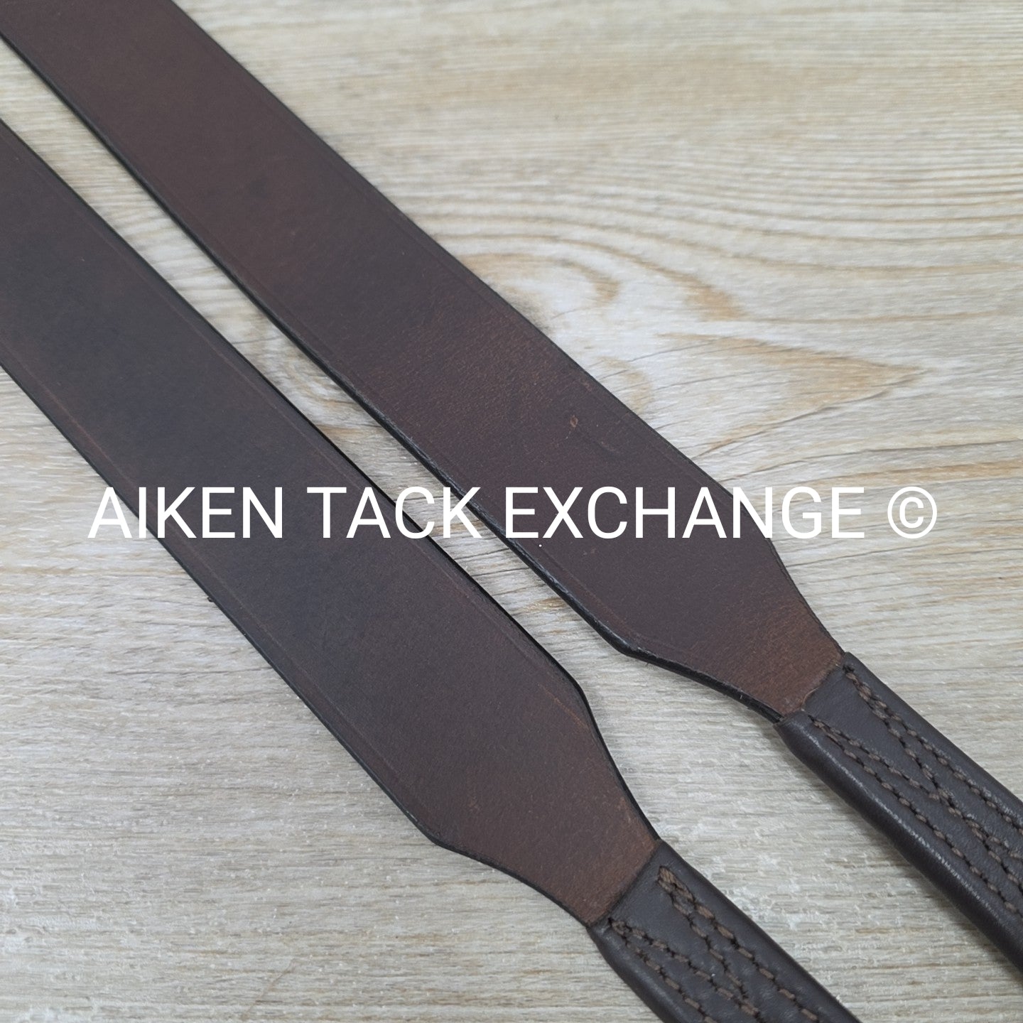 Secure Wide Leg Stirrup Leathers, Brown, 48"