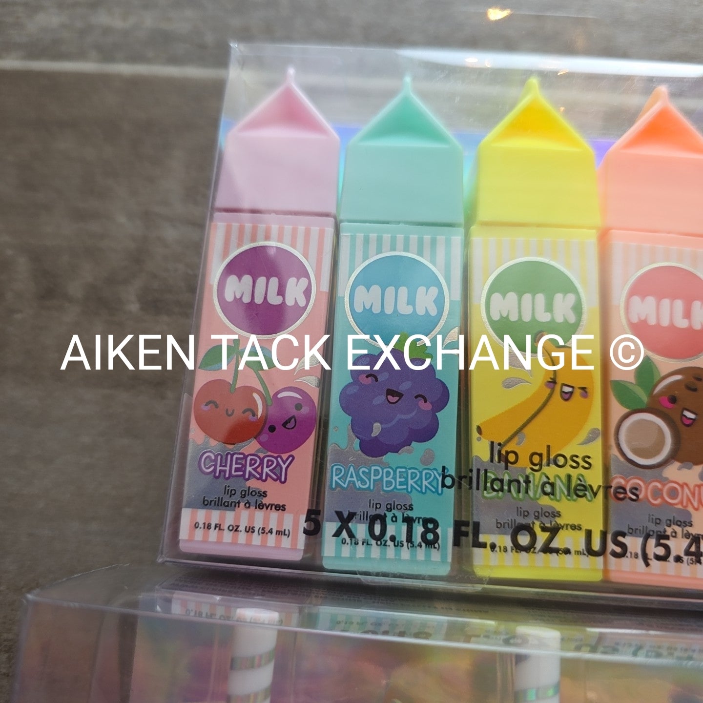 Claire's Lip Balm Sets (2) - 5 Count & 3 Count (8 Total)