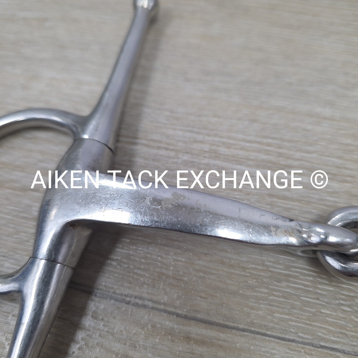 Single Joint Triangle Mouth Full Cheek Bit 5"