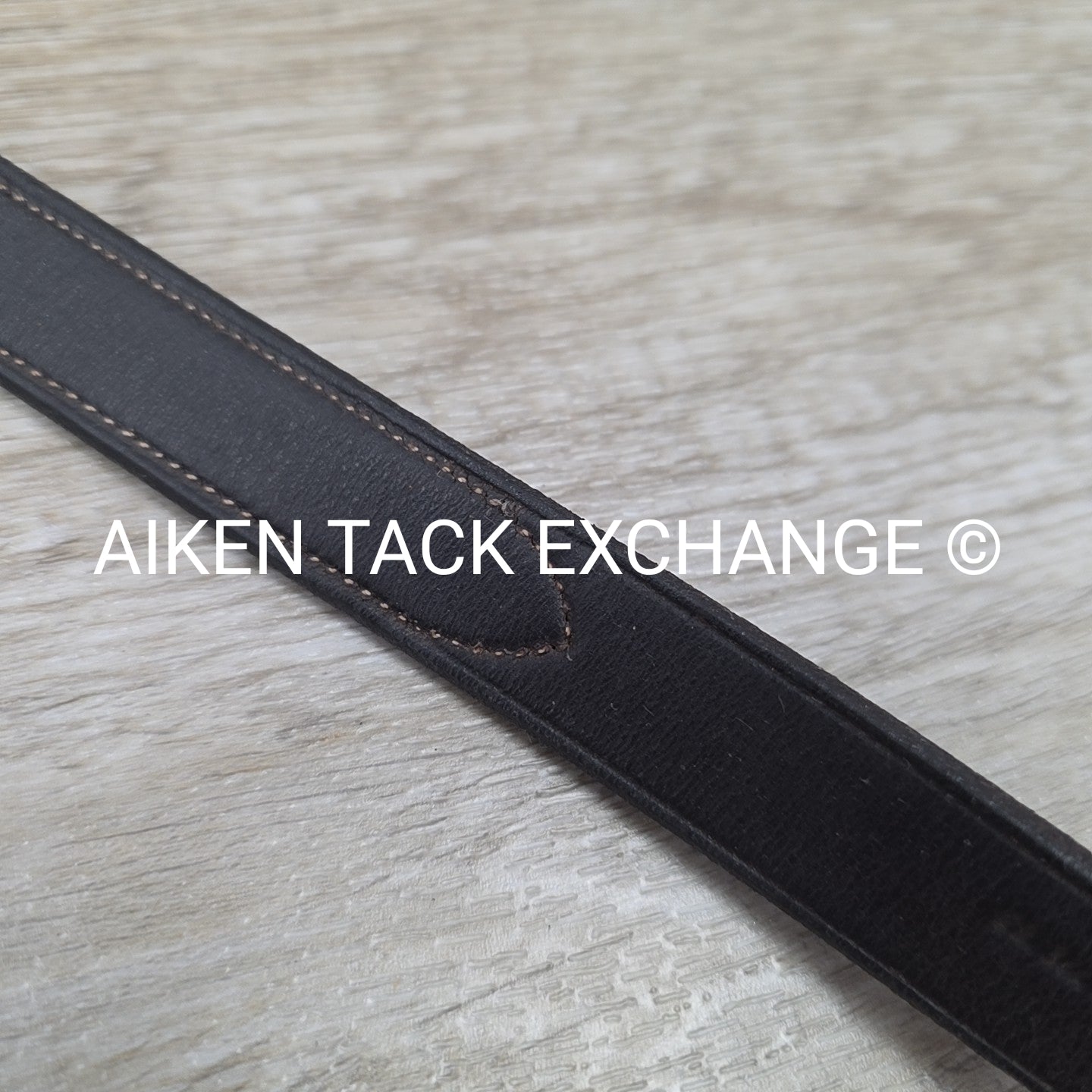 Aramas Fancy Stitched Raised Running Martingale, Brown, Size Full