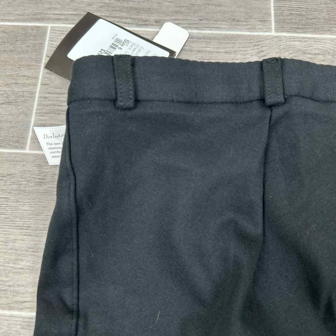 Eqituff Children's Knee Patch Breeches, Black, Size 6, Brand New