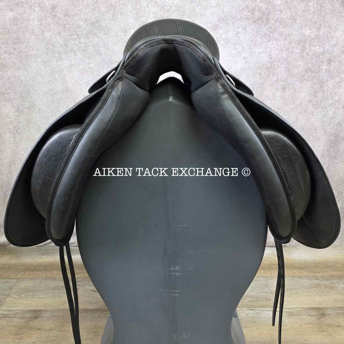 **SOLD** Dover Saddlery Pro-Ride Dressage Saddle, 17" Seat, Medium Tree, Wool Flocked Panels