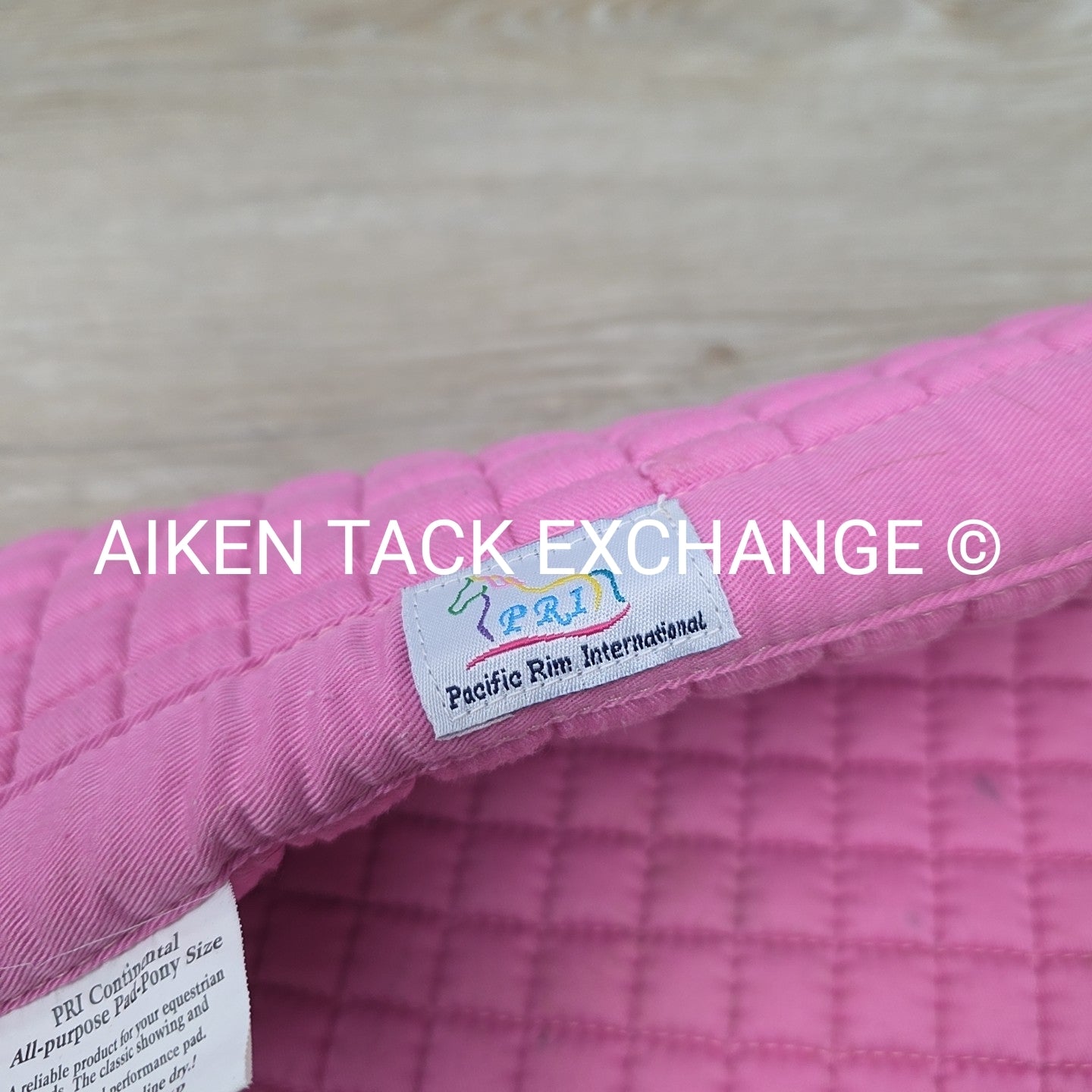 PRI Continental All Purpose Pony Saddle Pad