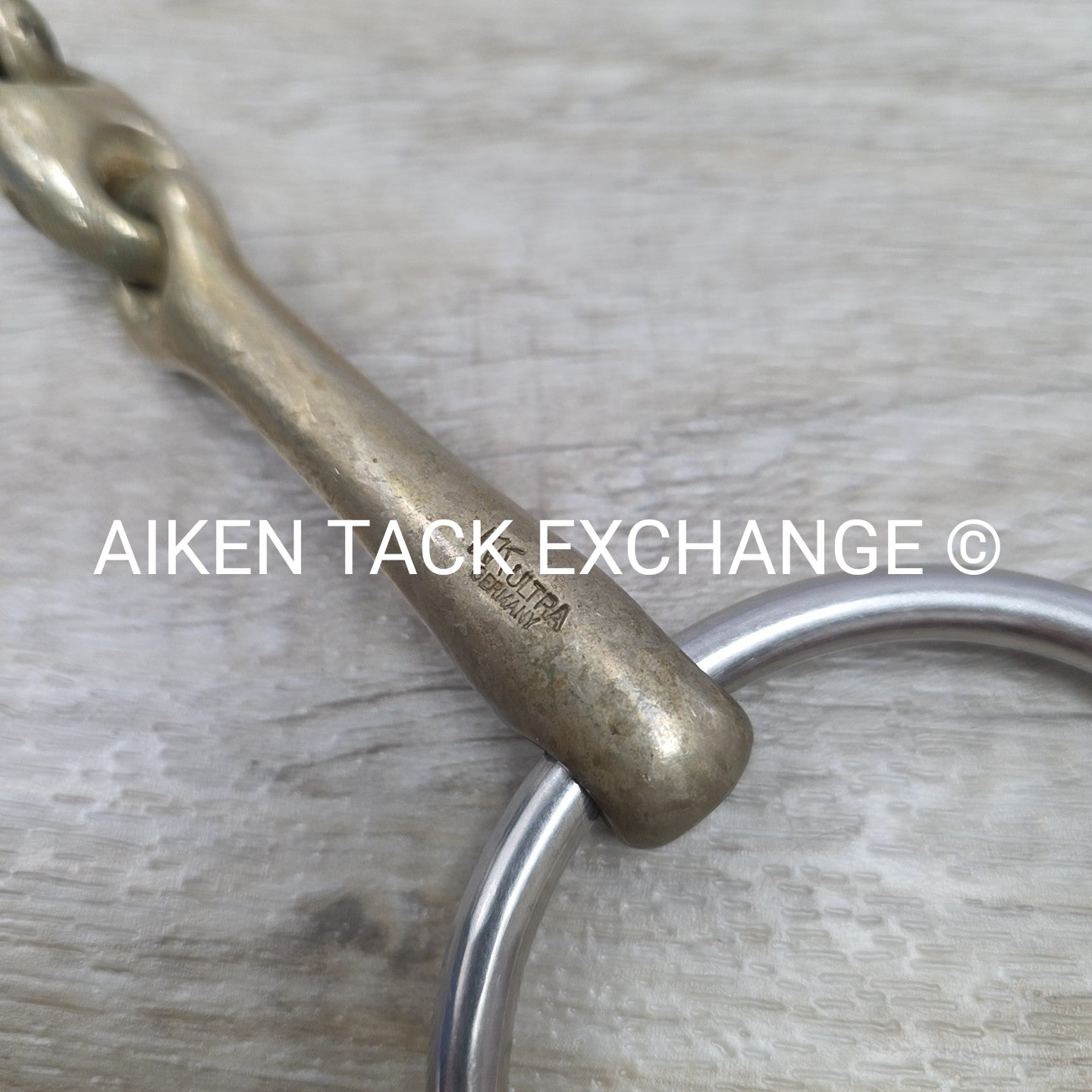 Herm Sprenger KK Ultra Sensogan Double Joint Loose Ring Bit 5.75"